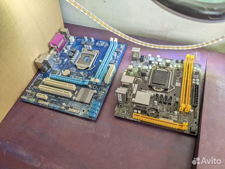 Материнские платы Intel 1156/1155/1150/1151v2