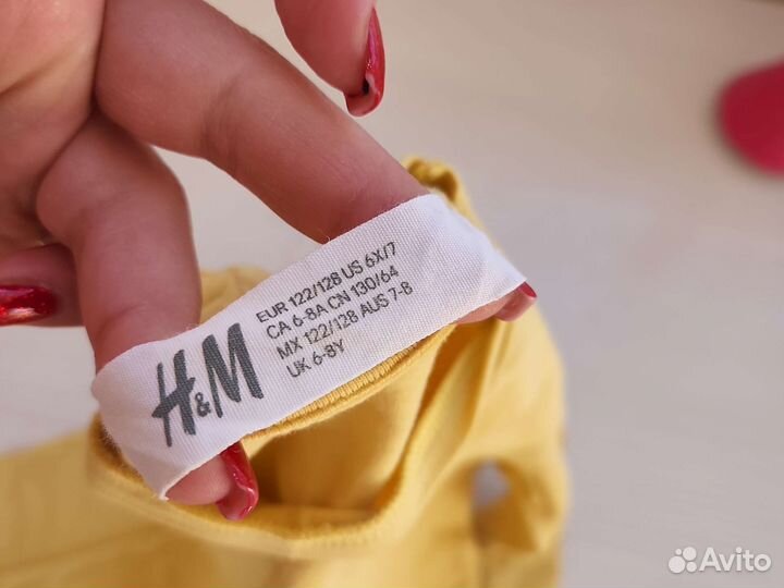 Кофта на девочку h&m 122 рост