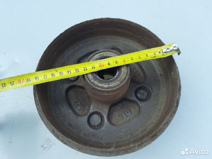 Барабан тормозной задний Daewoo Matiz