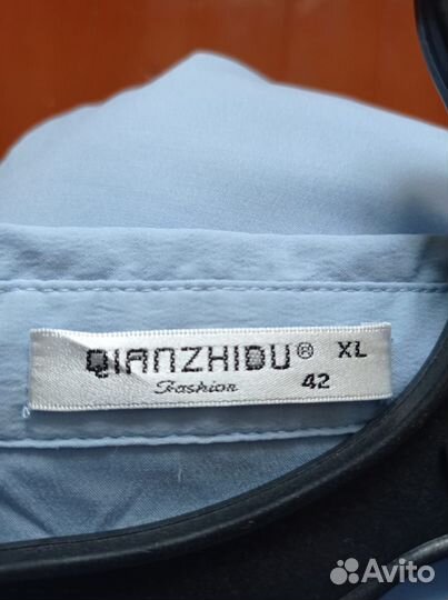 Блузка женская XL голубая