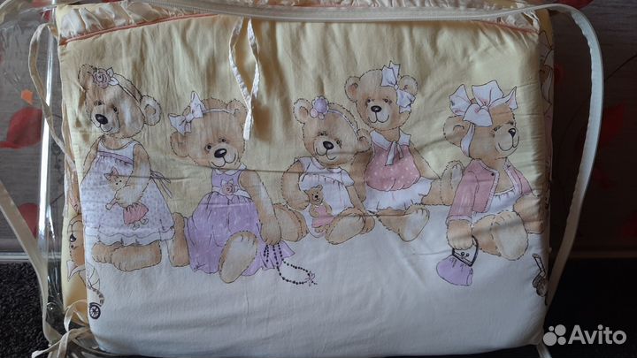 Комплект в детскую кроватку бу