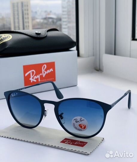 Очки ray ban erika metal поляризационные Polaroid
