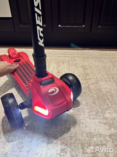 Самокат трехколесный kreiss новый