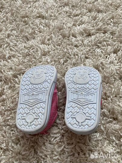 Пакет вещей для девочки р.80 и летняя обувь р.20