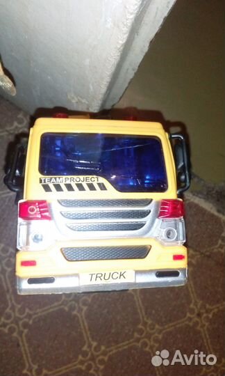 Игрушка пожарная машина б/у