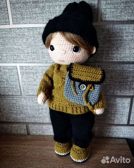 Кукла ручной работы мальчик