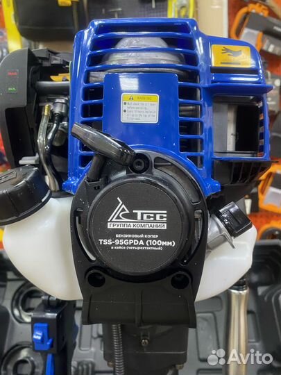 Бензиновый копер (100мм) в кейсе