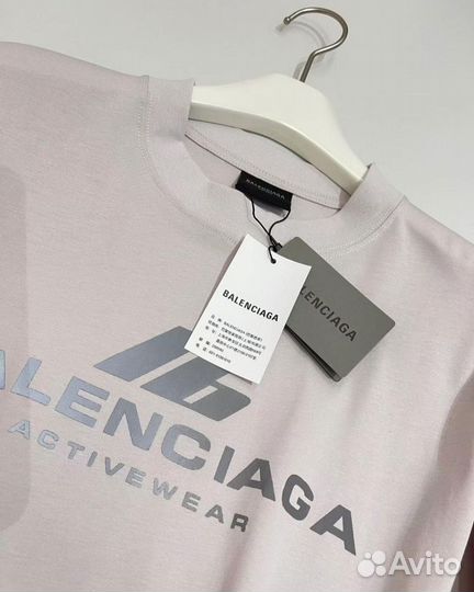 Balenciaga футболка оверсайз (топ 2024)