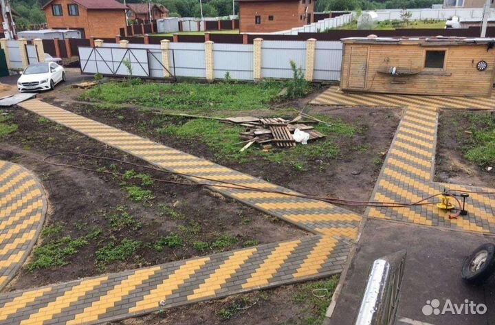 Брусчатка тротуарная плитка от производителя