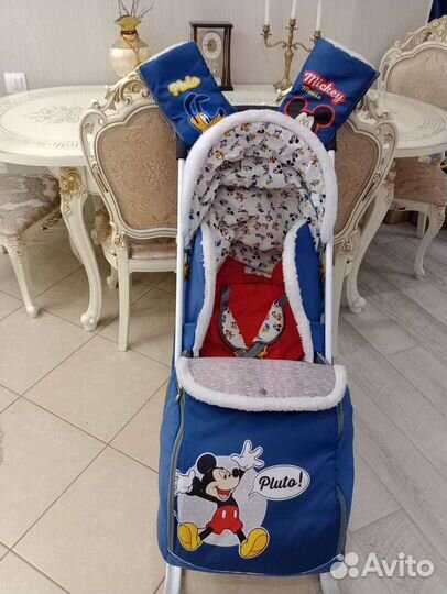 Коляска санки