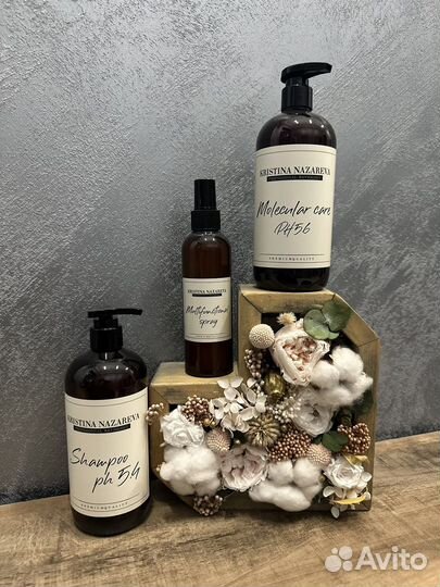 Шампунь,молекулярный и спрей-термозащита