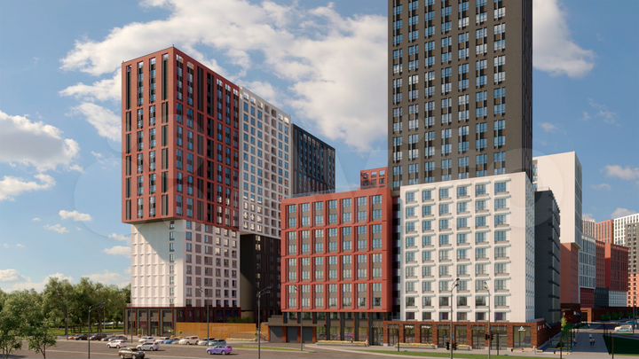 3-к. квартира, 51,7 м², 9/19 эт.