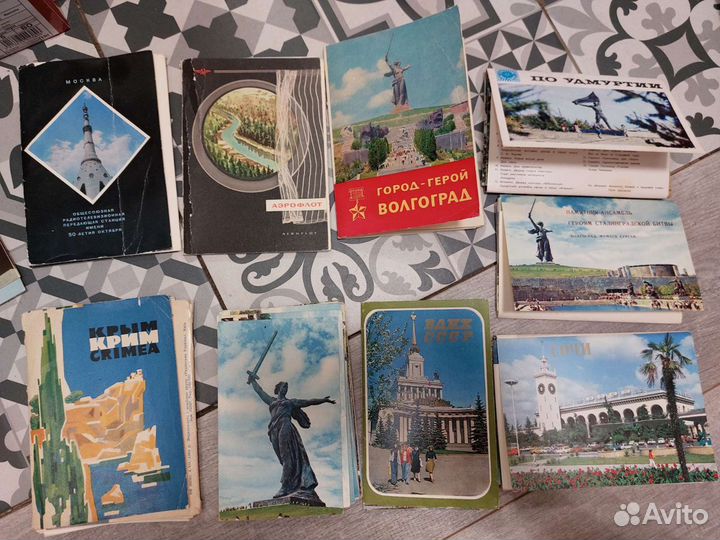 Набор открыток СССР (чистые)