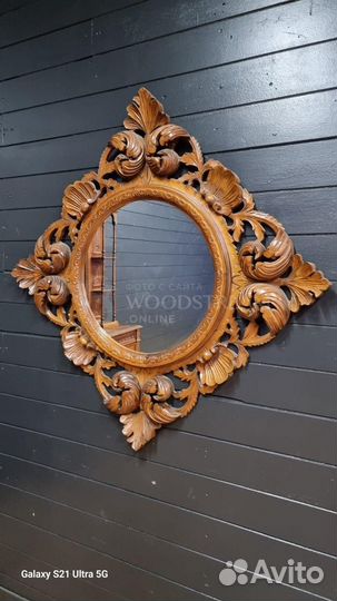 Зеркало настенное. Винтаж. Антиквариат