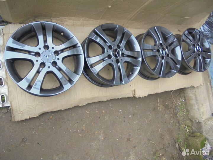 Оригинальные литые диски Mercedes B W169 6J R16