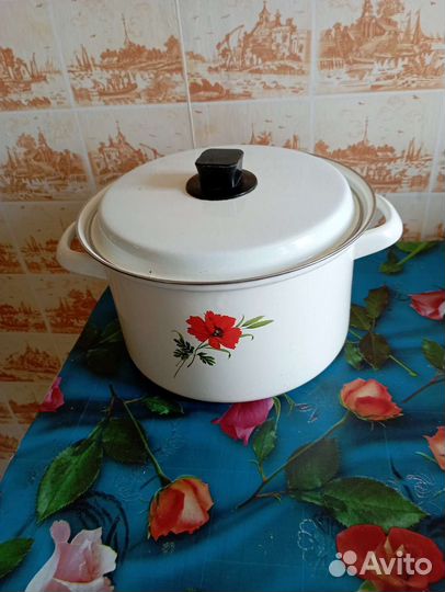 Кастрюля-ковш алюминиевый с ручкой