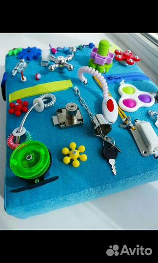 Бизиборд мягкий