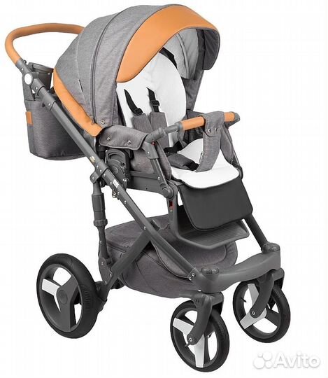 Коляска прогулочная adamex carbon 3 в 1