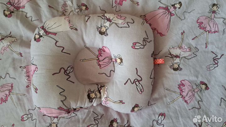 Комплект одеяло и подушка в коляску