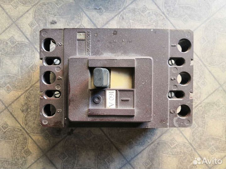 Автоматический выключатель 160А