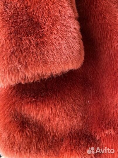 Шуба из эко меха H&M