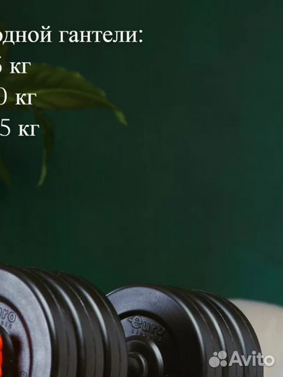 Гантель разборные сборные 15 кг