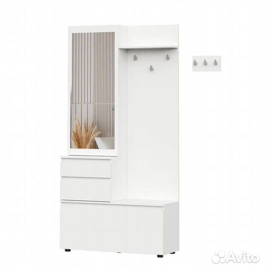 Прихожая Одри Вешалка с зеркалом