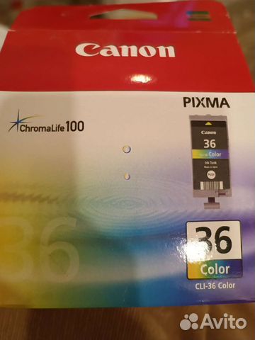 Картридж Pixma cli-36 color