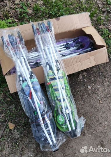 Коляска трость