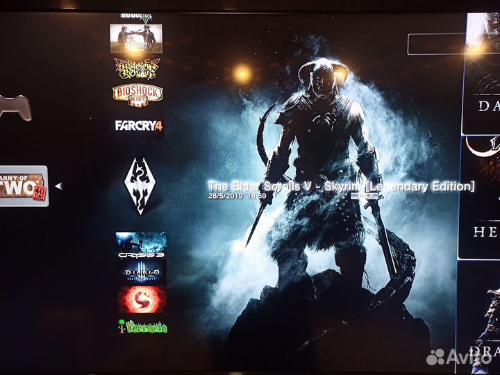 PS3 super slim 30 игр лицензия