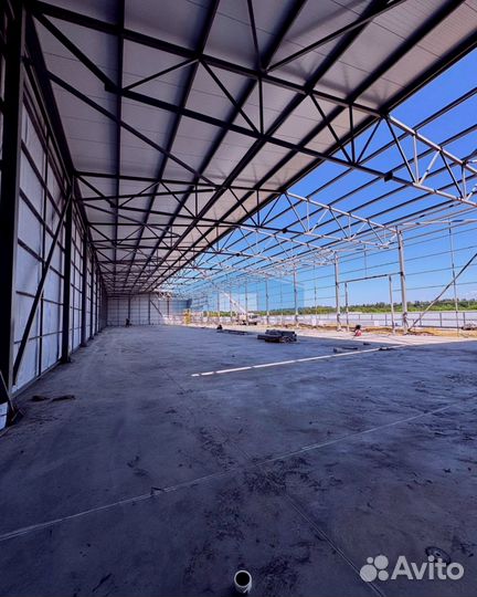 Ангар, каркас ангара