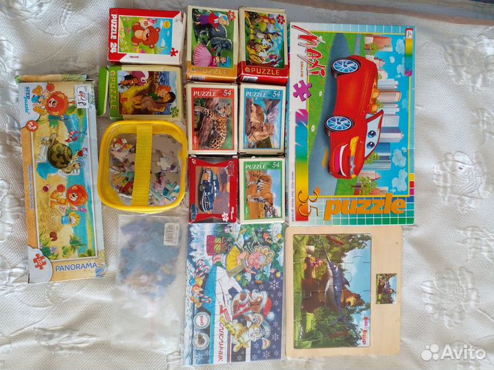 Развивающие игрушки пакетом