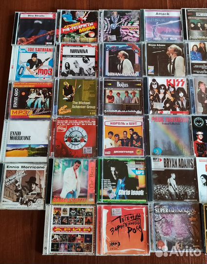 CD Диски Диджипаки Сборники мп3