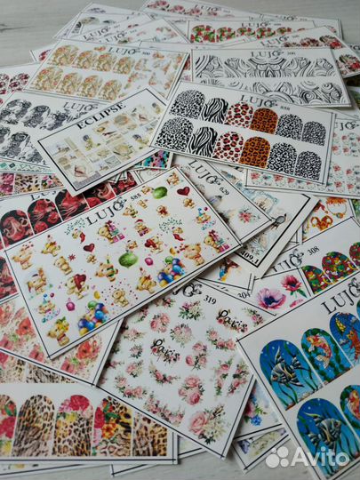 Наклейки для ногтей