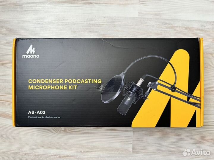 Конденсаторный микрофон Maono AU-A03