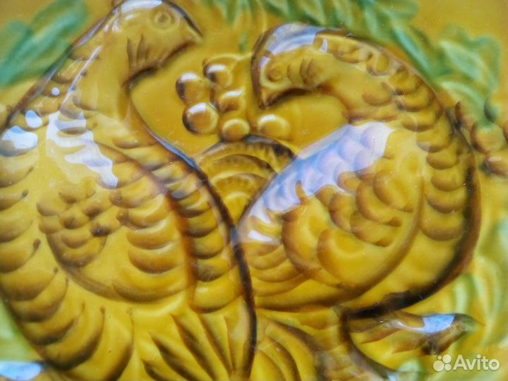 Советская настенная тарелка СССР