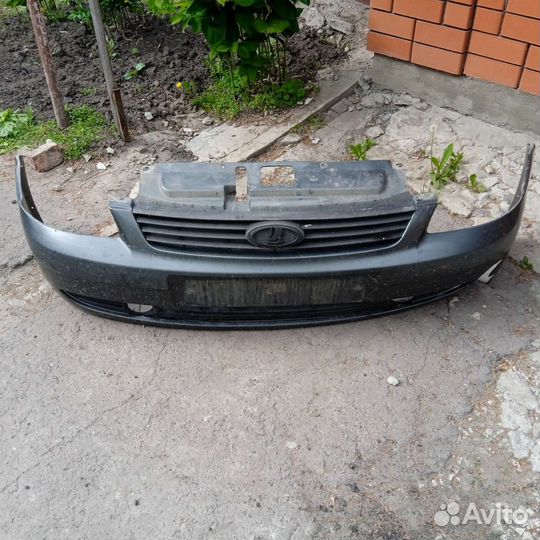 Бампер priora передний