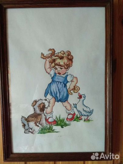 Картина акварель