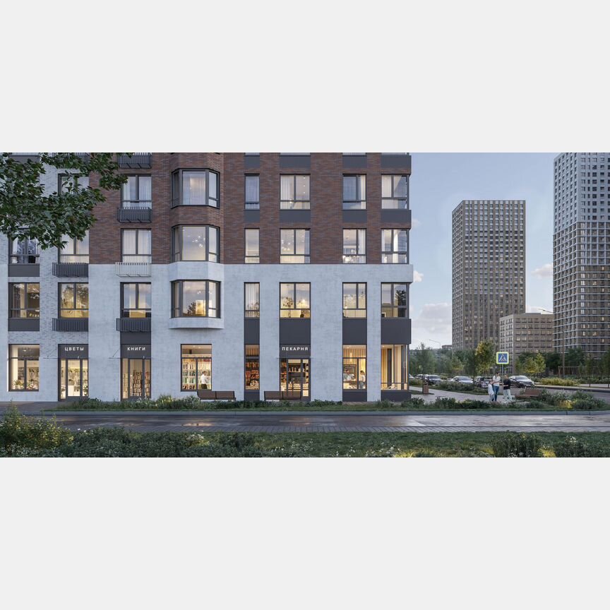 1-к. квартира, 50,3 м², 9/19 эт.