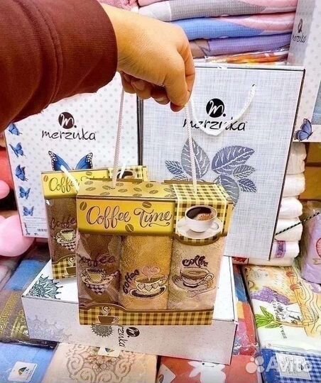 Подарочный набор полотенец