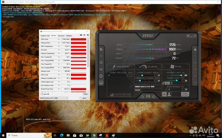Видеокарта rtx 3080 10gb
