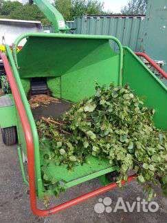 Дробилка. Измельчитель веток, деревьев. Аренда