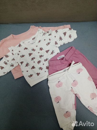 Детские вещи пакетом на девочку 68