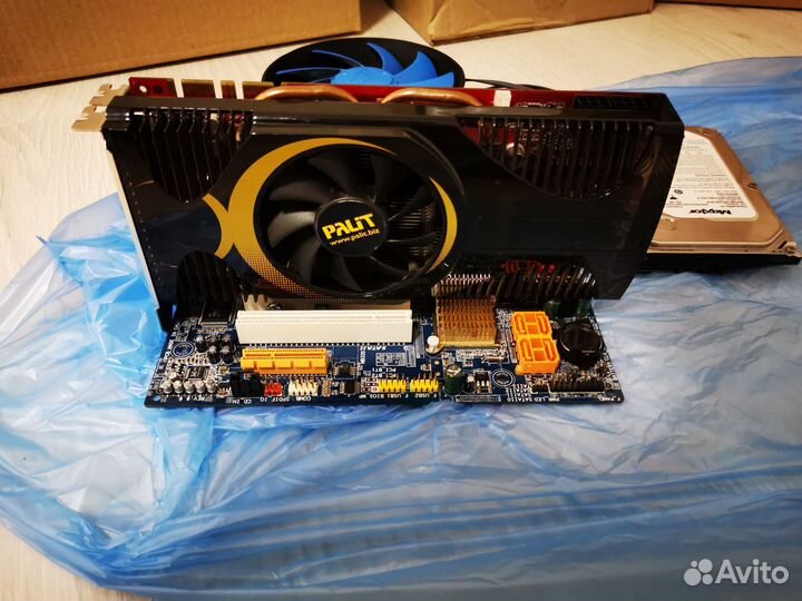 Комплектующие для пк. все рабочее