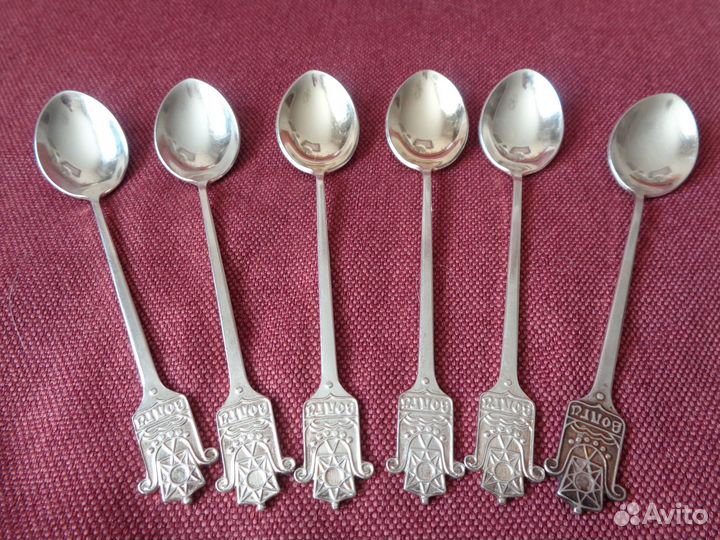 Ложки вилки Подстаканник Мельхиор