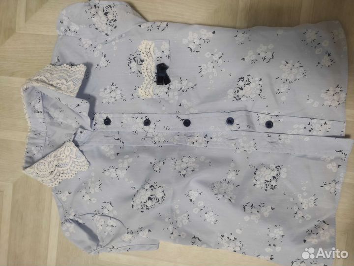 Рубашка- блузка для девочки 98
