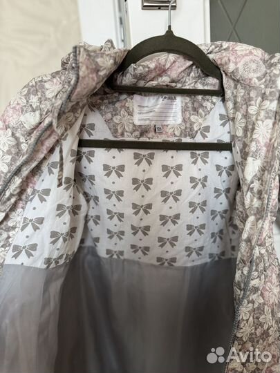 Куртка демисезонная для девочки 128