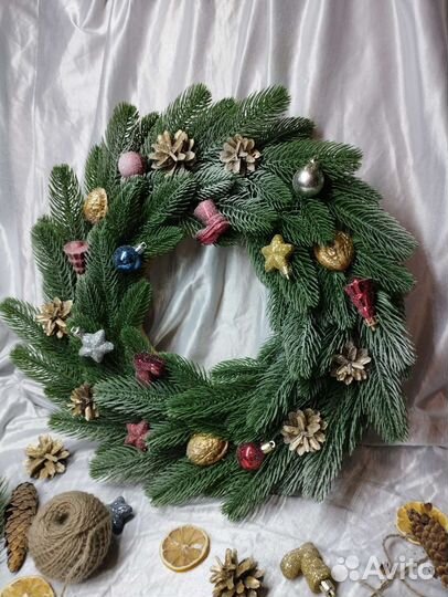 Венок новогодний / рождественский