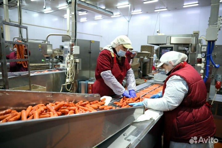 Работа укладкой готовой продукции в рамках вахты