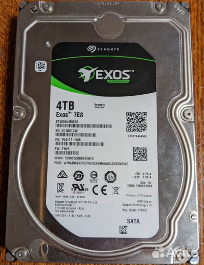 Жесткий диск Seagate 4Tb